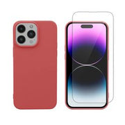 Redshield iPhone 14 Pro Max TPU & Tempered Glass Red 2