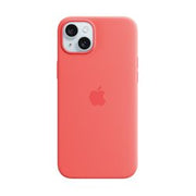 Apple iPhone 15 Plus Silicon Case with MagSafe Guava 2
