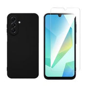 Redshield Samsung A17 Silicone Case & Tempered Glass Black 2