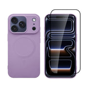 Redshield iPhone 17 Pro Magsafe Silicone Case & Full Face Glass Purple 3