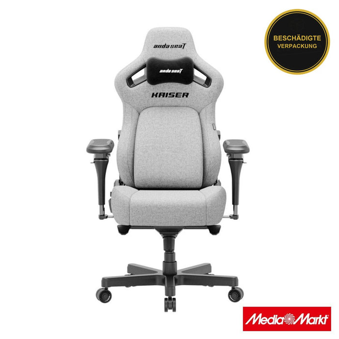 Anda Seat Kaiser-4 V2 Xl Grey Fabric · beschädigte Verpackung