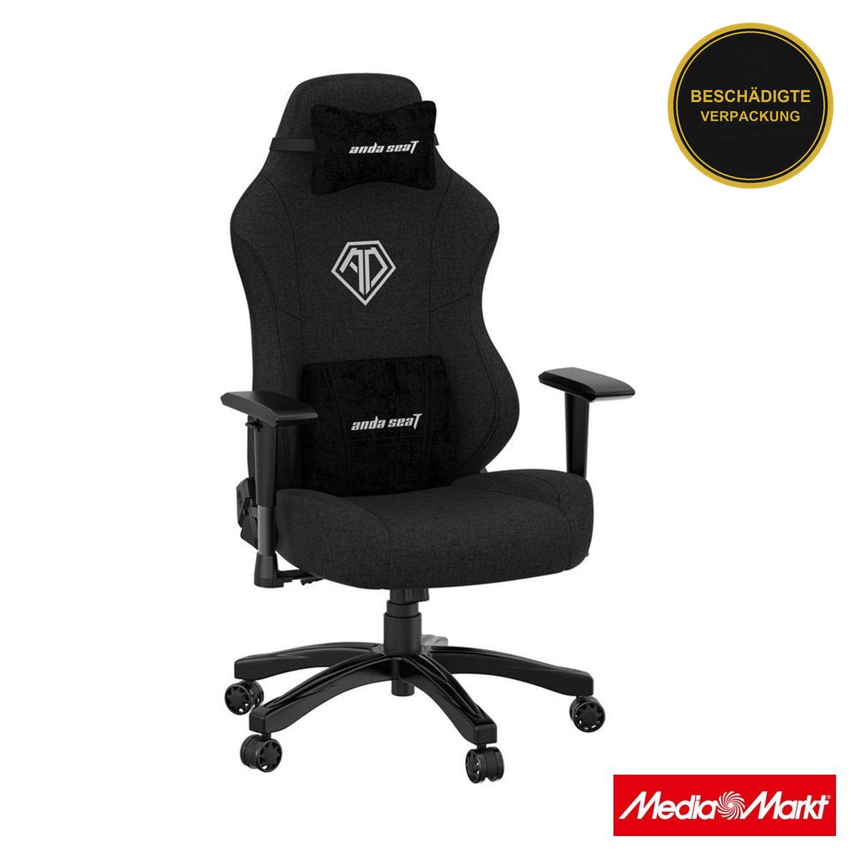 Anda Seat Phantom-3 Large Black Fabric