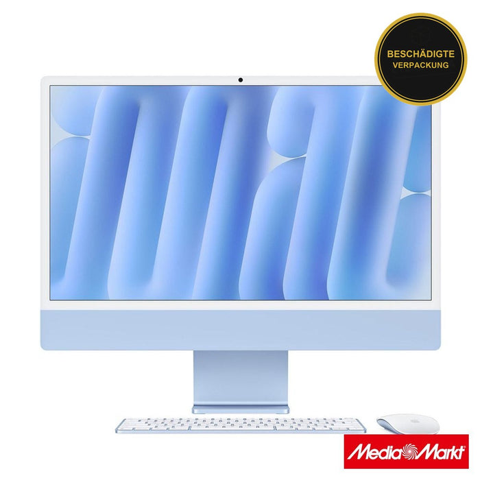 Apple iMac 24" M4 10-Core/16GB/512GB 10GPU Blue · beschädigte Verpackung