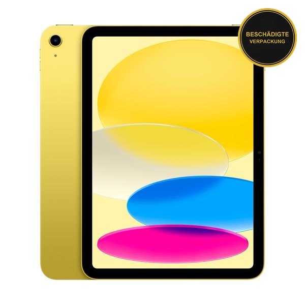 Apple iPad A16 6GB/512GB Wi-Fi Yellow · beschädigte Verpackung