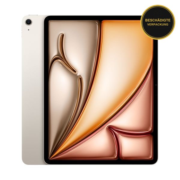 Apple iPad Air 13" M4 12GB/256 Wi-Fi Starlight · beschädigte Verpackung