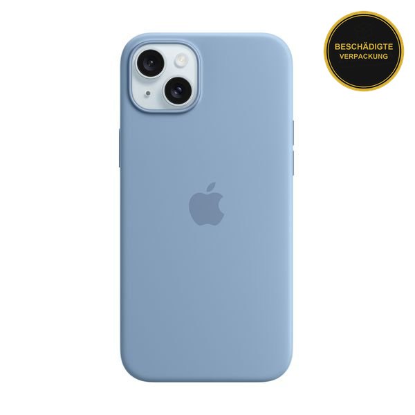 Apple iPhone 15 Plus Silicon Case with MagSafe Winter Blue