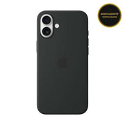 Apple iPhone 16 Plus Silicone Case with MagSafe Black 1