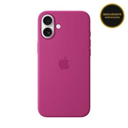 Apple iPhone 16 Plus Silicone Case with MagSafe Fuchsia 1