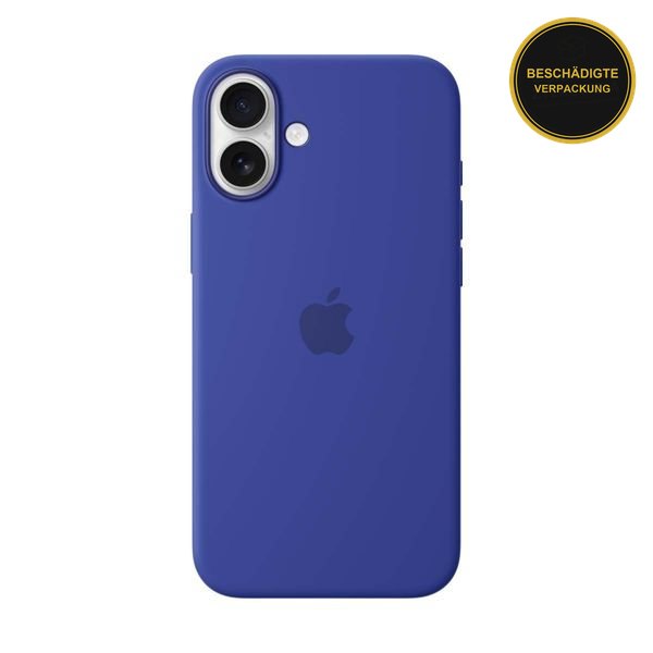 Apple iPhone 16 Plus Silicone Case with MagSafe Ultramarine
