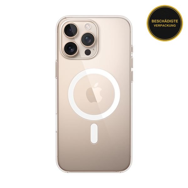 Apple iPhone 16 Pro Max Clear with MagSafe · beschädigte Verpackung