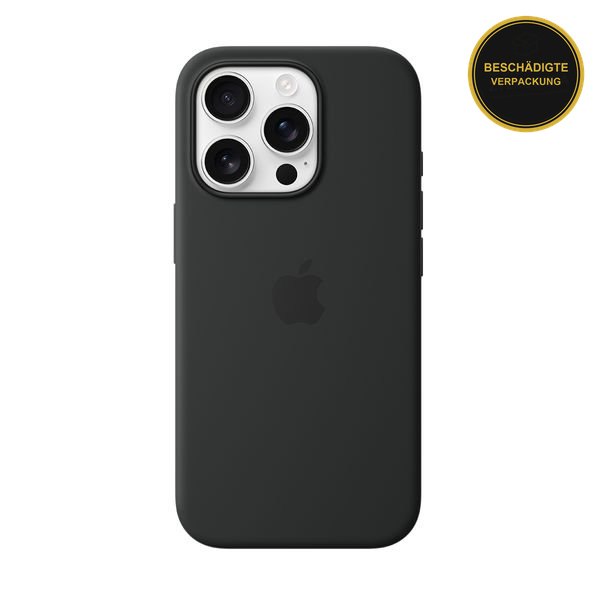 Apple iPhone 16 Pro Silicone with Magsafe Black · beschädigte Verpackung