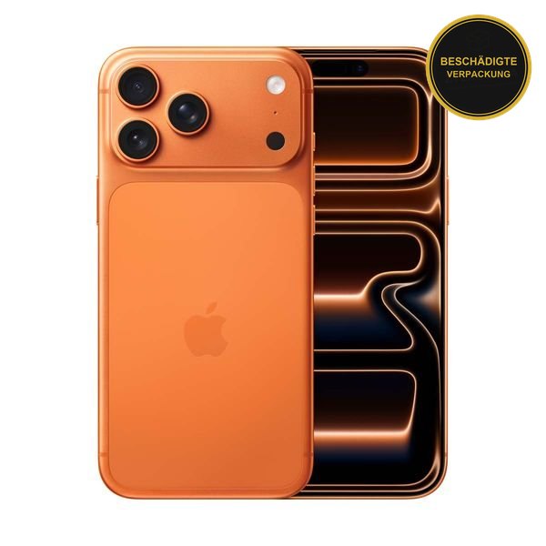 Apple iPhone 17 Pro Max 512GB Cosmic Orange · beschädigte Verpackung