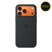 Apple iPhone 17 Pro Max Silicone Case with MagSafe Black 1