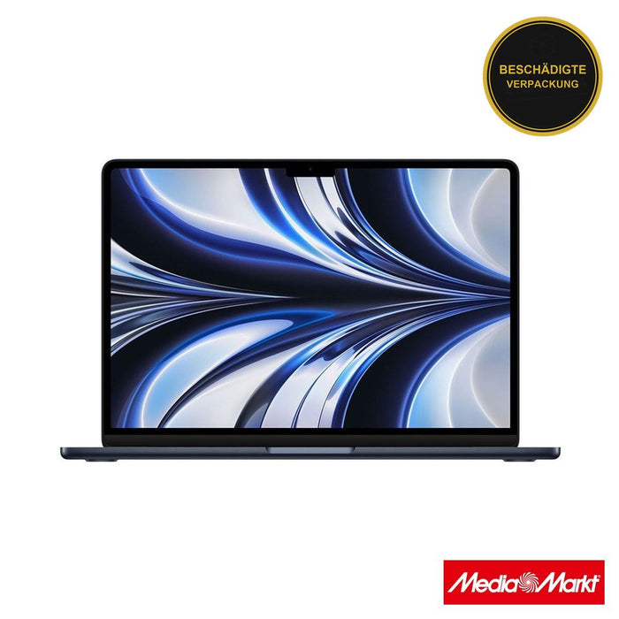 Apple MacBook Air 13 M2 8-Core/16GB/256GB/8-Core GPU Midnight · beschädigte Verpackung