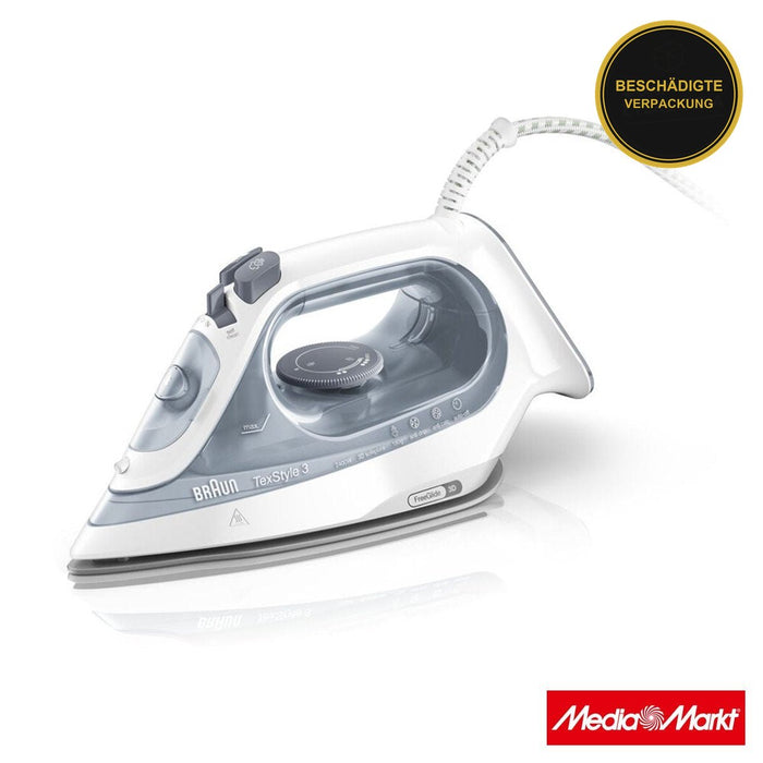 Braun TexStyle 3 SI 3054GY Grey · beschädigte Verpackung