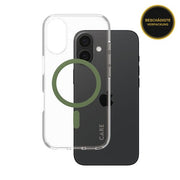 CARE by PanzerGlass iPhone 16 Flagship Urban Compat Magsafe Green 1