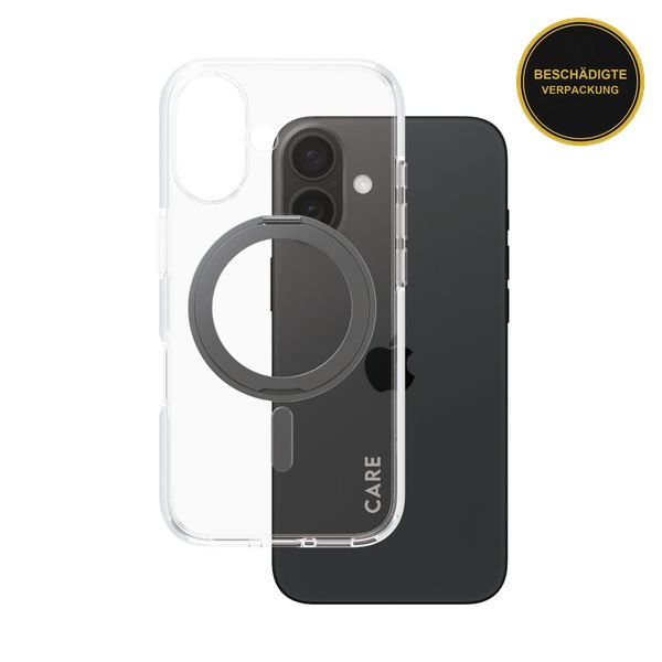 CARE by PanzerGlass iPhone 16 Kickstand Magsafe Black · beschädigte Verpackung