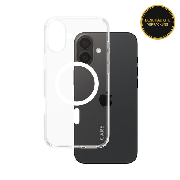 CARE by PanzerGlass iPhone 16 Plus Flagship Magsafe White · beschädigte Verpackung