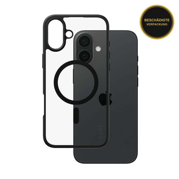 CARE by PanzerGlass iPhone 16 Plus Flagship Urban Compat Magsafe Black Frame