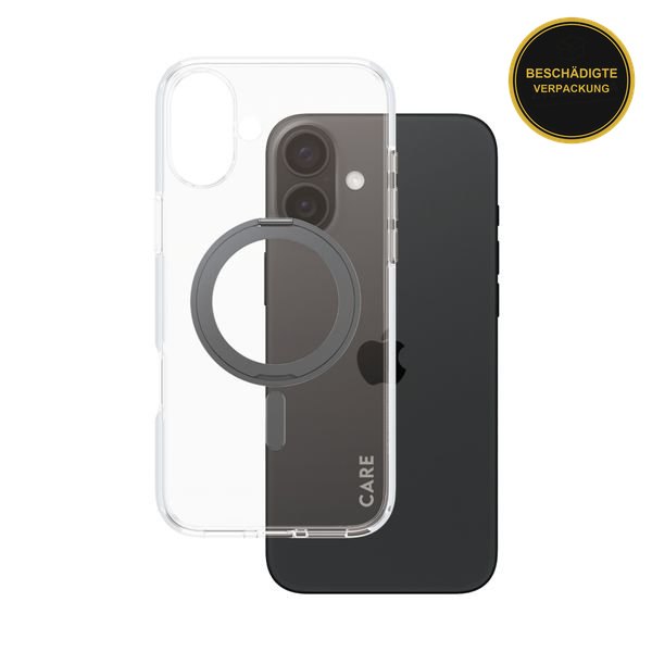 CARE by PanzerGlass iPhone 16 Plus Kickstand Magsafe · beschädigte Verpackung