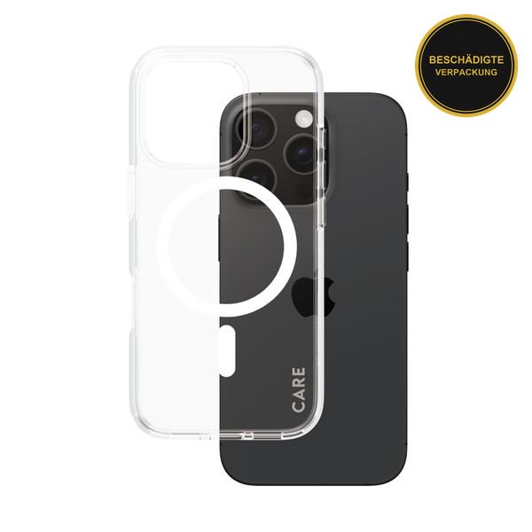 CARE by PanzerGlass iPhone 16 Pro Flagship Magsafe White · beschädigte Verpackung