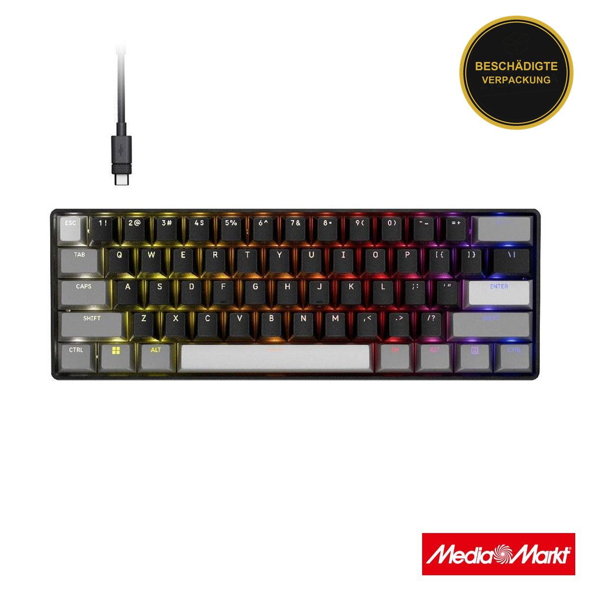 Corsair Clipper Pro Mini 60 Hall Effect Black