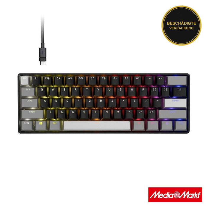 Corsair Clipper Pro Mini 60 Hall Effect Black · beschädigte Verpackung