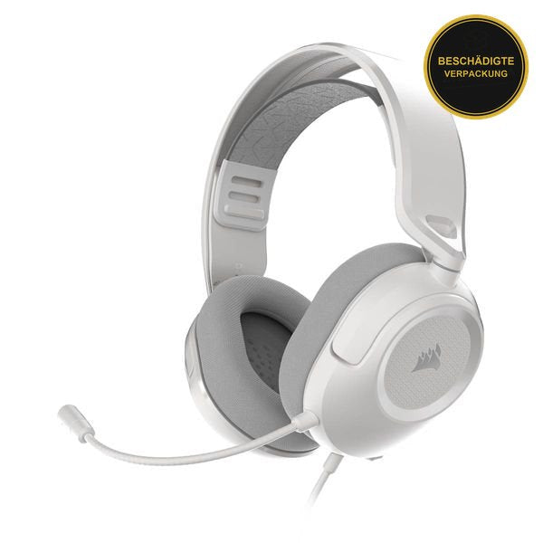 Corsair HS35 V3 White Wired · beschädigte Verpackung