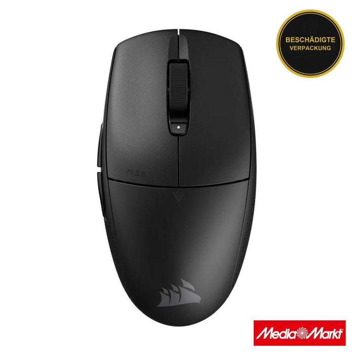 Corsair M55 Lightweight Wireless · beschädigte Verpackung