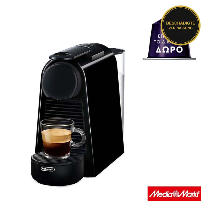 Delonghi Nespresso® EN85.B Essenza Mini Black Original · beschädigte Verpackung