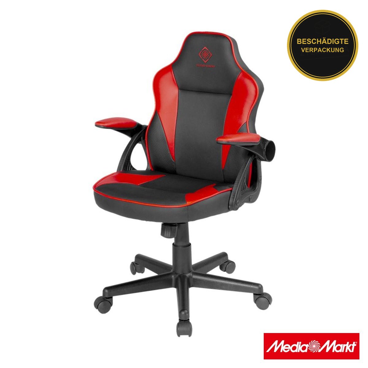 Deltaco GAM-130BR Junior Black/Red