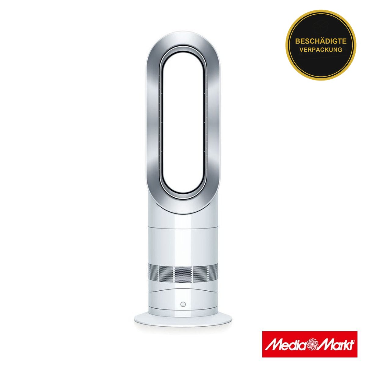 Dyson AM09 Hot + Cool Jet Focus White/Silver Ventilator -