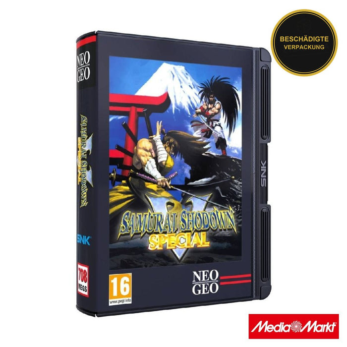 Generic Samurai Shodown V Special NEOGEO Game · beschädigte Verpackung