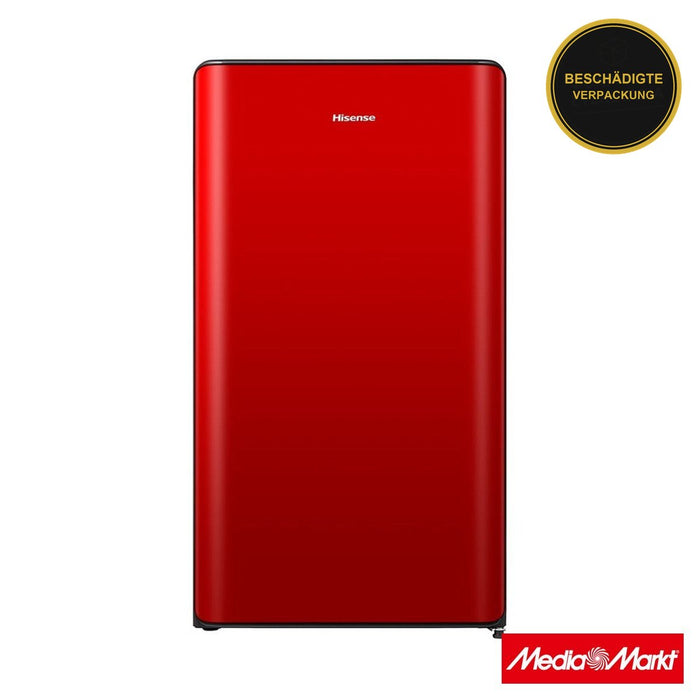 Hisense RR106D4CRF Red · beschädigte Verpackung