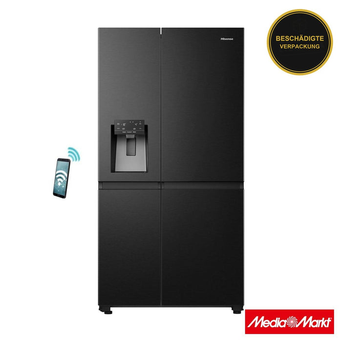 Hisense RS818N4TFE · beschädigte Verpackung