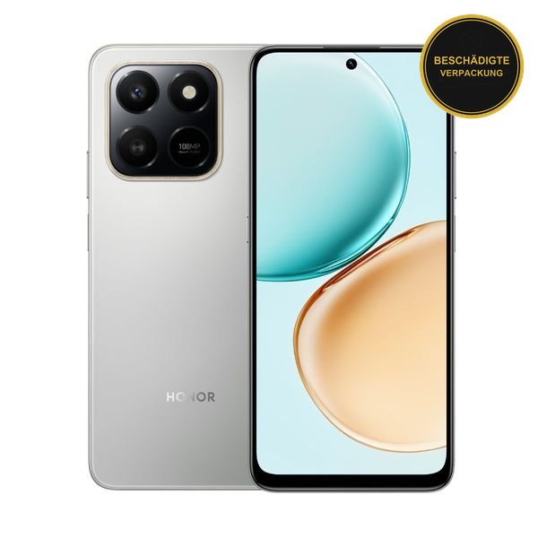Honor X7d 6GB/128GB Meteor Sliver · beschädigte Verpackung