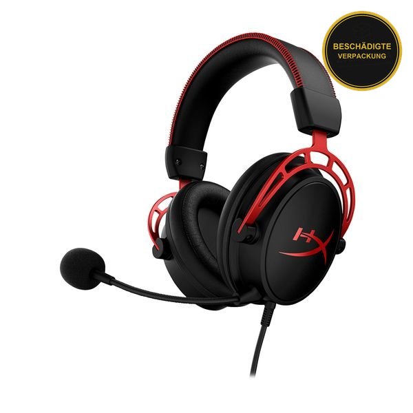 HyperX Cloud Alpha Red · beschädigte Verpackung
