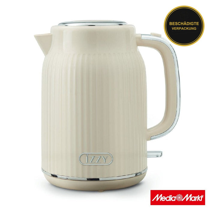 Izzy IZ-3024 Vintage Crème 1.7L · beschädigte Verpackung