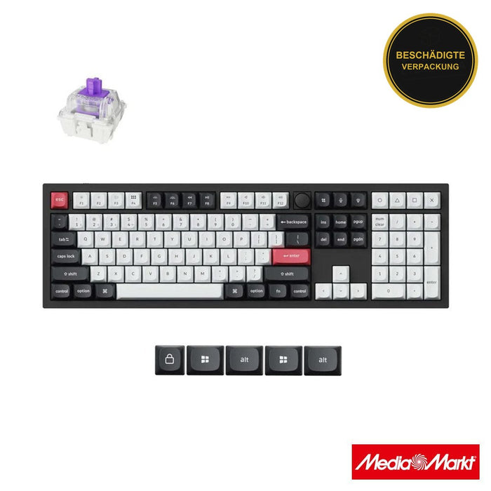 Keychron Q6 HE · beschädigte Verpackung