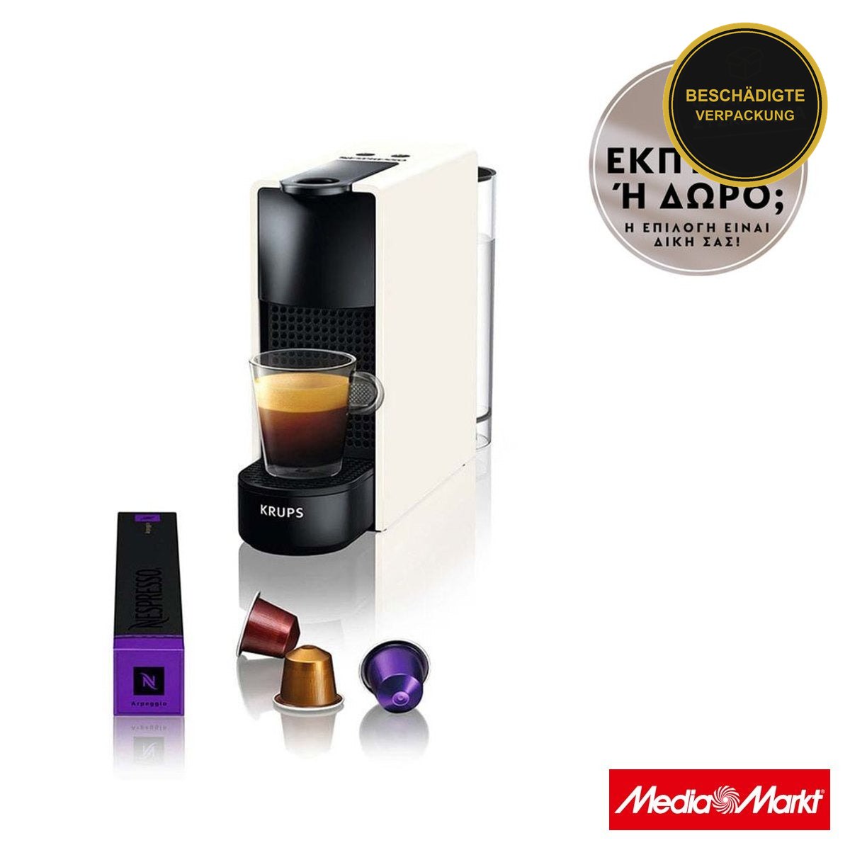 Krups Nespresso® Original Essenza Mini (XN1101S) White