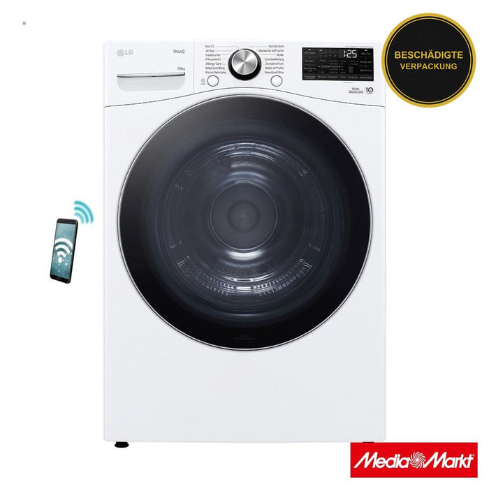 LG RH18U8AVCW 18Kg · beschädigte Verpackung