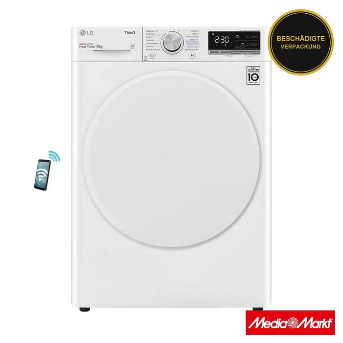 LG RH80V9AV0N 8kg · beschädigte Verpackung