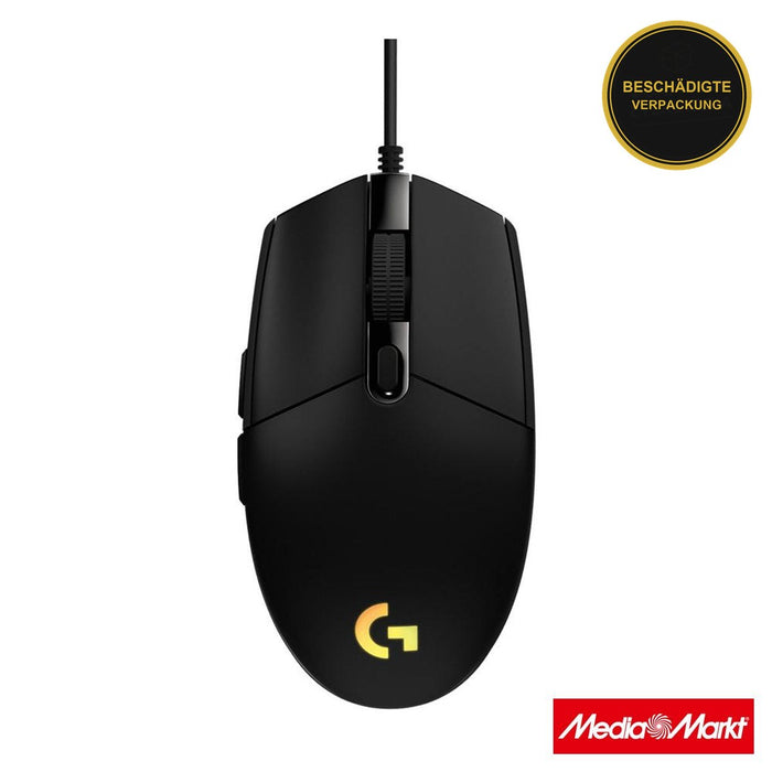 Logitech G102 Lightsync RGB Black · beschädigte Verpackung