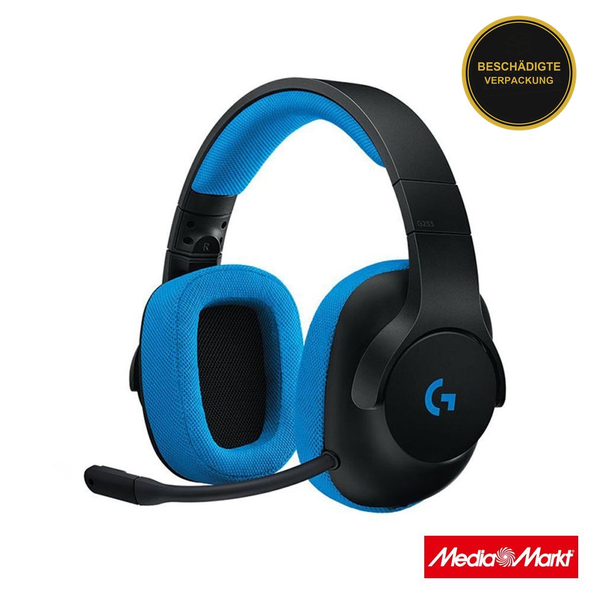 Logitech G233 Prodigy Wired Black