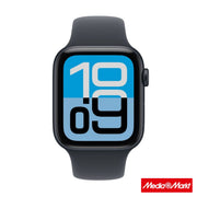Apple Watch SE 3 GPS 40mm Midnight Aluminium Case Midnight mit Sport Band S/M 2