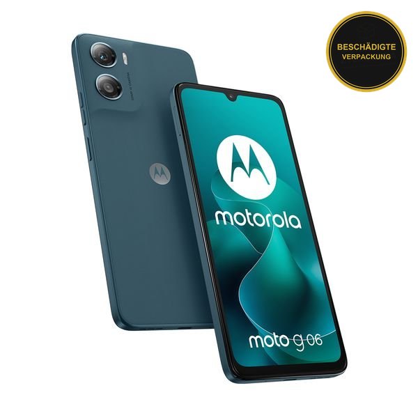 Motorola moto g06 4GB/64GB PANTONE Tapestry (Blue) 4G · beschädigte Verpackung