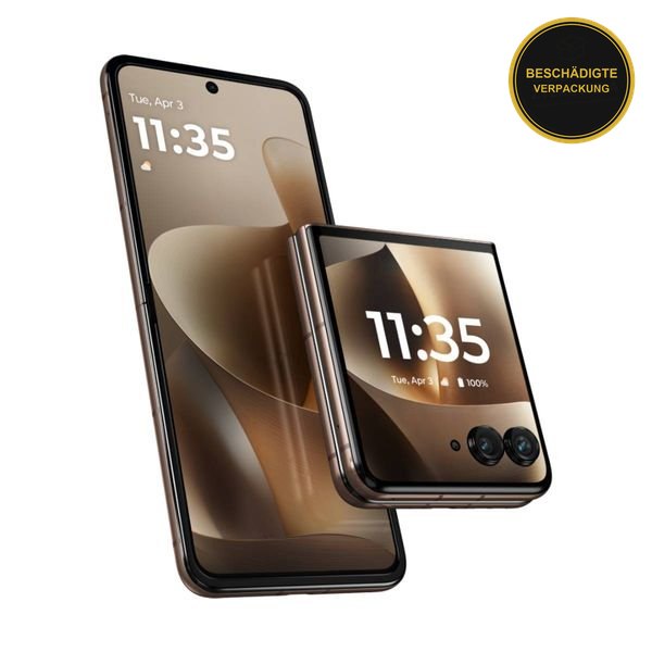 Motorola Razr 70 Ultra 16GB/512GB Pantone Cocoa · beschädigte Verpackung