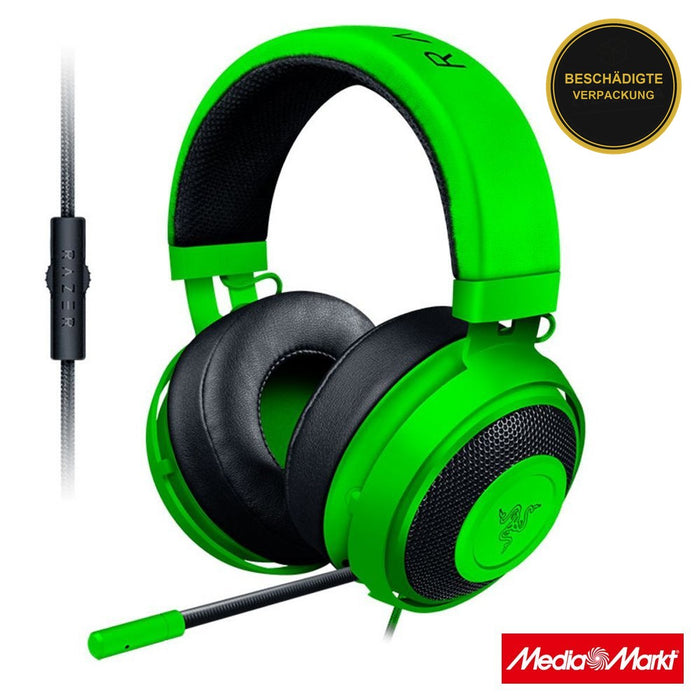 Razer Kraken Pro V2 Analog Green · beschädigte Verpackung