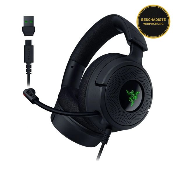 Razer Kraken V4 X USB 7.1 · beschädigte Verpackung
