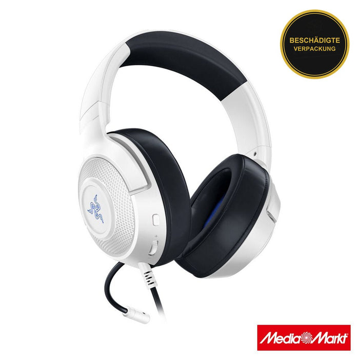 Razer Kraken X White · beschädigte Verpackung